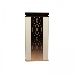 不銹鋼方形座地垃圾桶